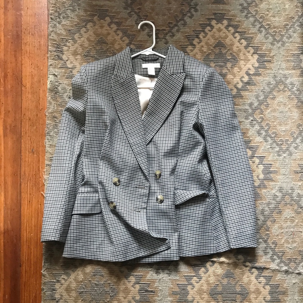 H&M size 6 classic Tailored Flare Blazer